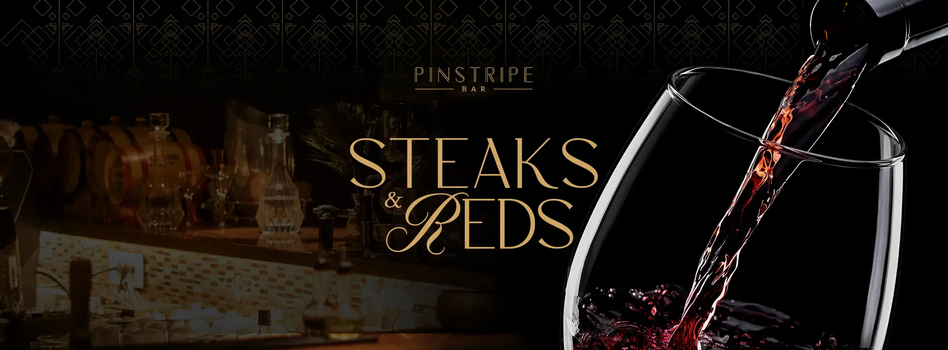 Pinstripebar - Steaks & Reds