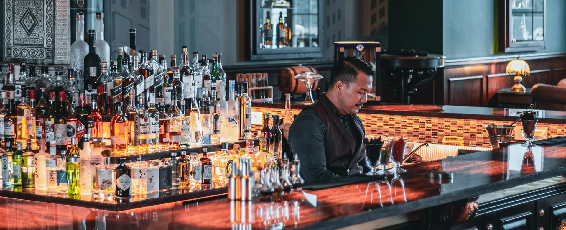 Pinstripe Cocktail Bar - Story