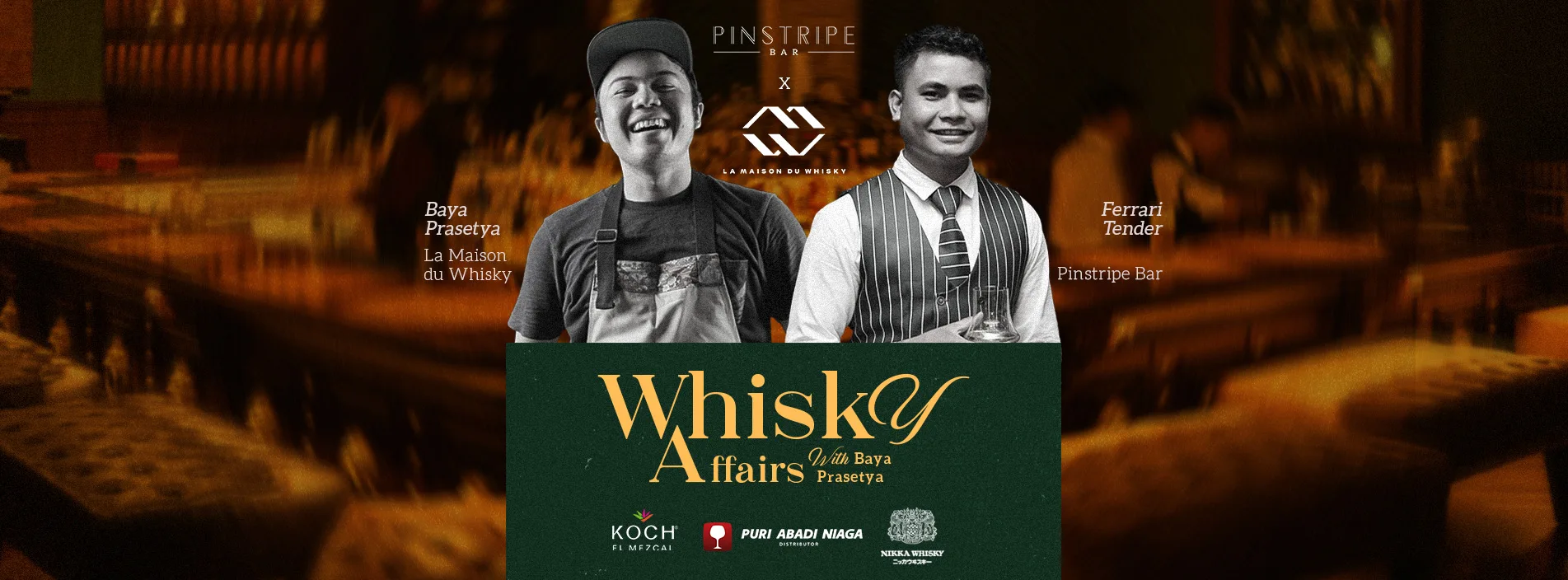Pinstripe Bar Whisky Affairs