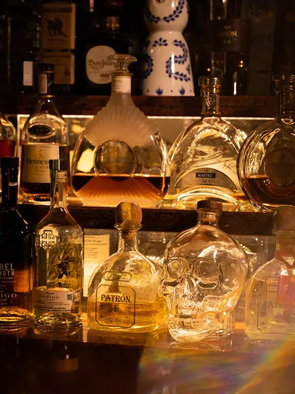 Pinstripe Bar Spirit Collection